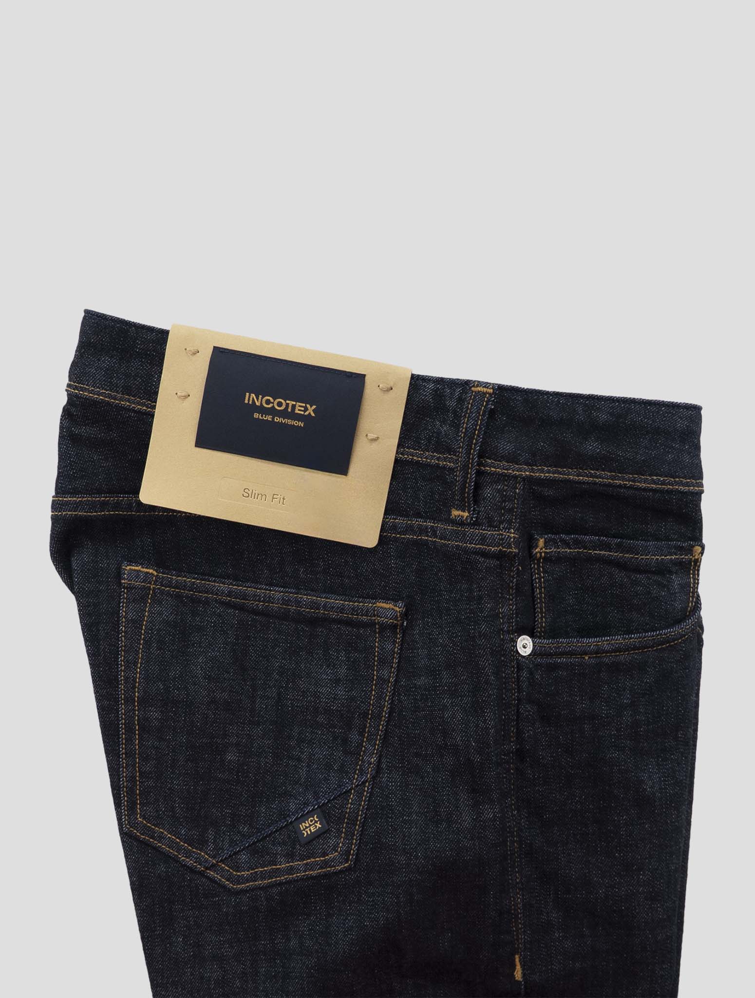 Incotex Blue Cotton Ea Jeans