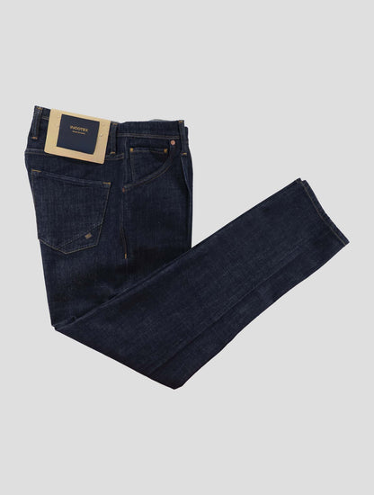 Incotex Dark Blue Cotton Ea Jeans