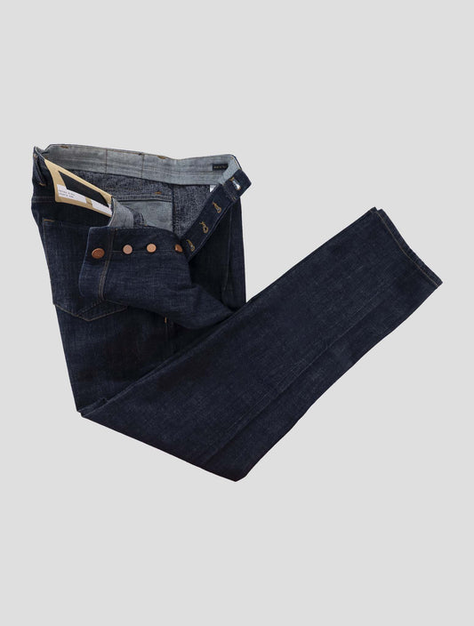 Incotex Dark Blue Cotton Ea Jeans