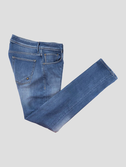 Incotex Blue Cotton Els Ea Jeans