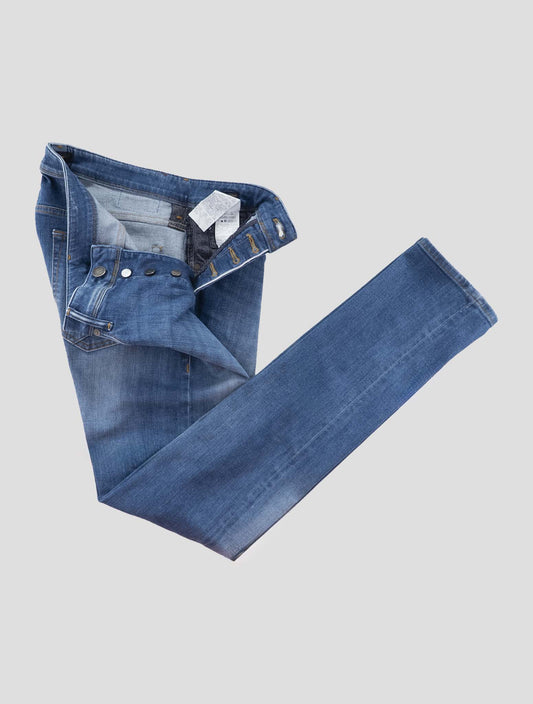Incotex Blue Cotton Els Ea Jeans