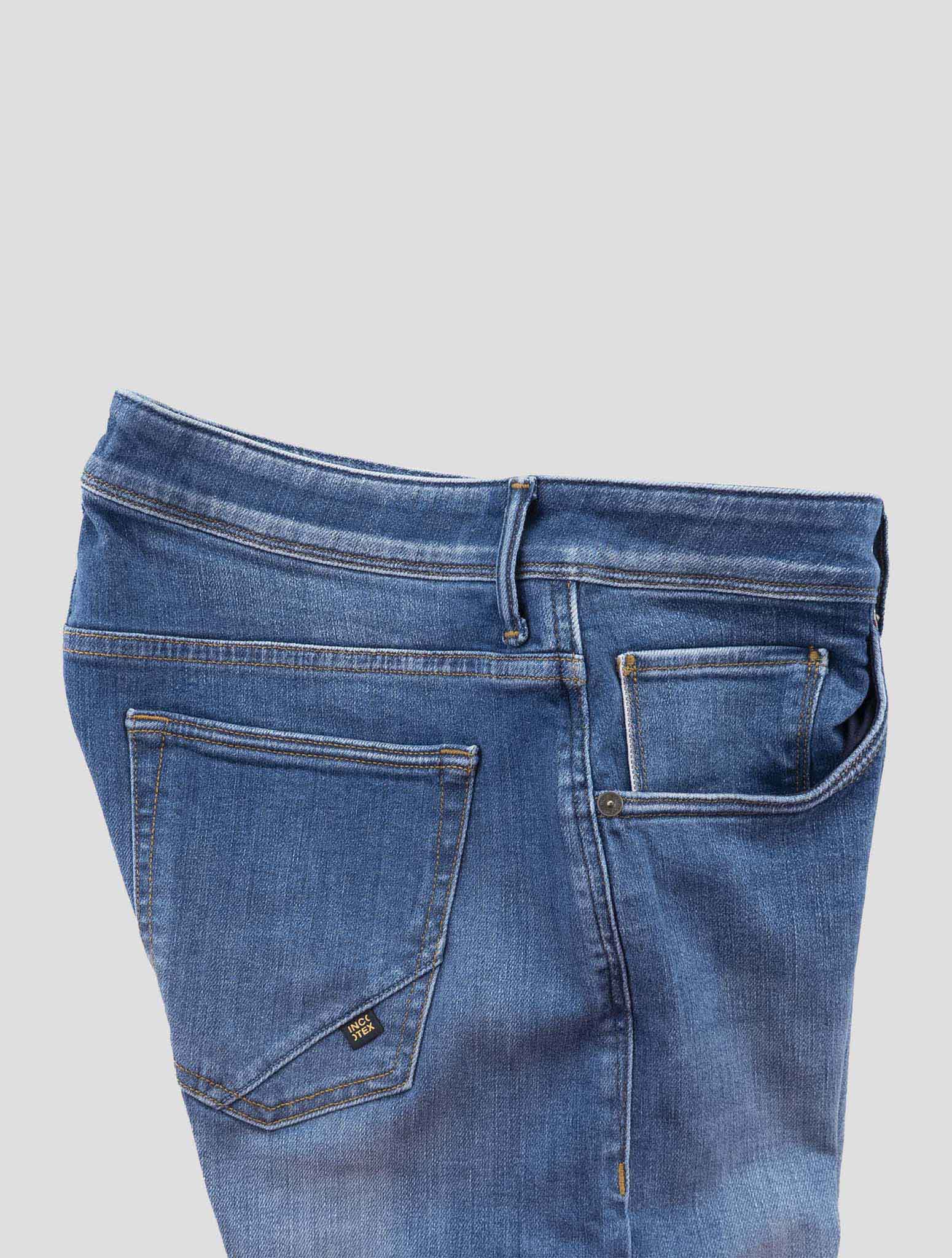 Incotex Blue Cotton Els Ea Jeans