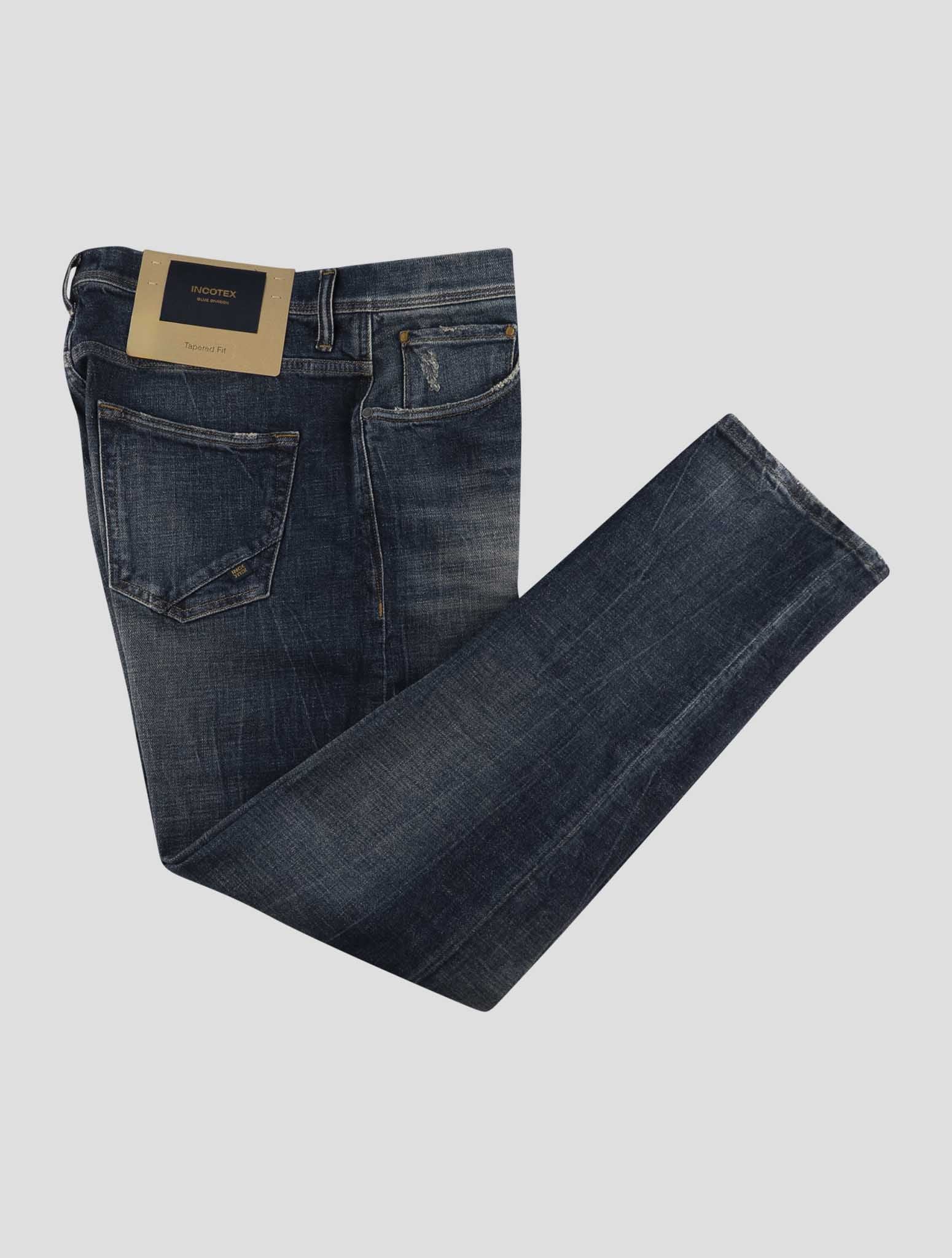 Incotex Blue Cotton Ea Jeans