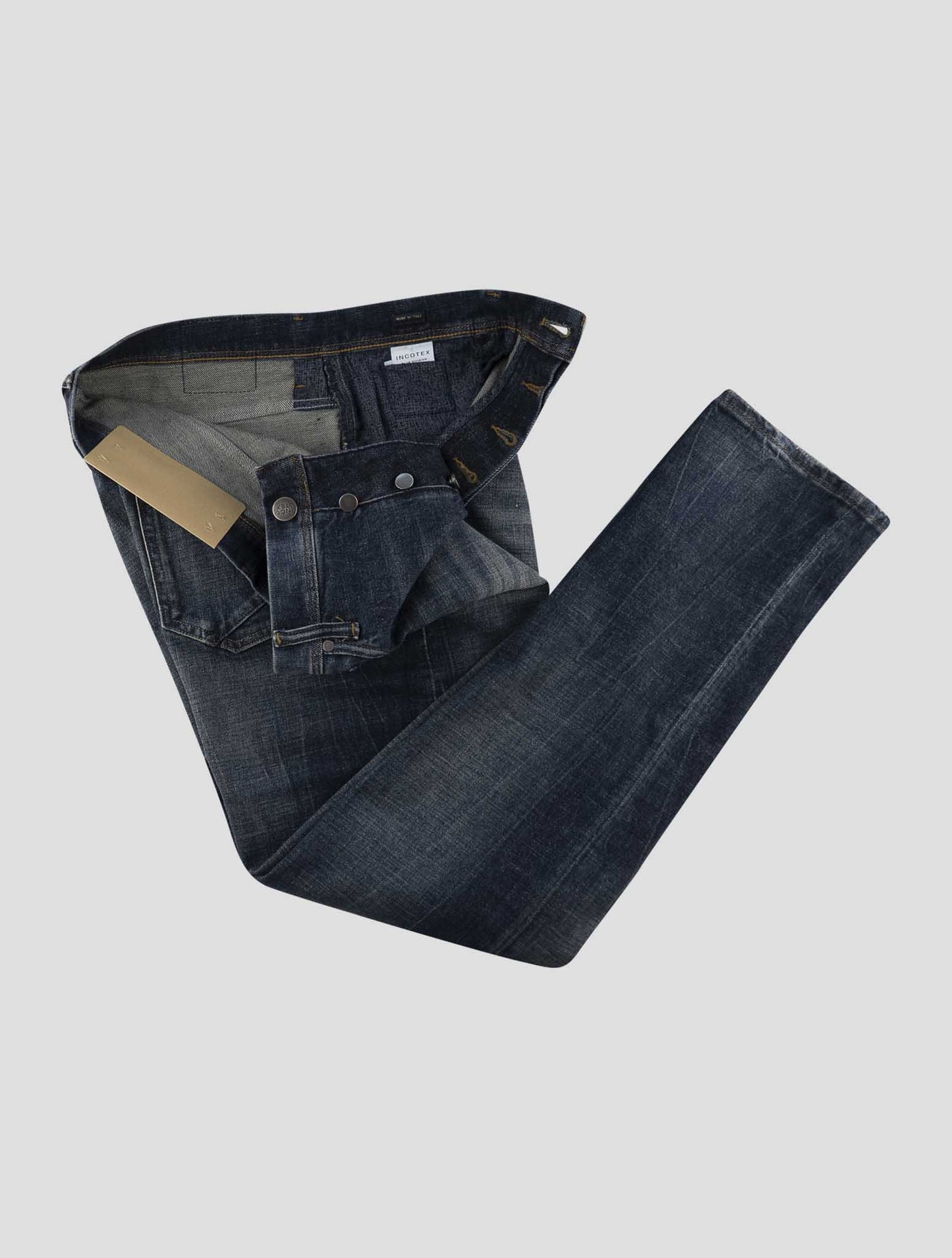 Incotex Blue Cotton Ea Jeans