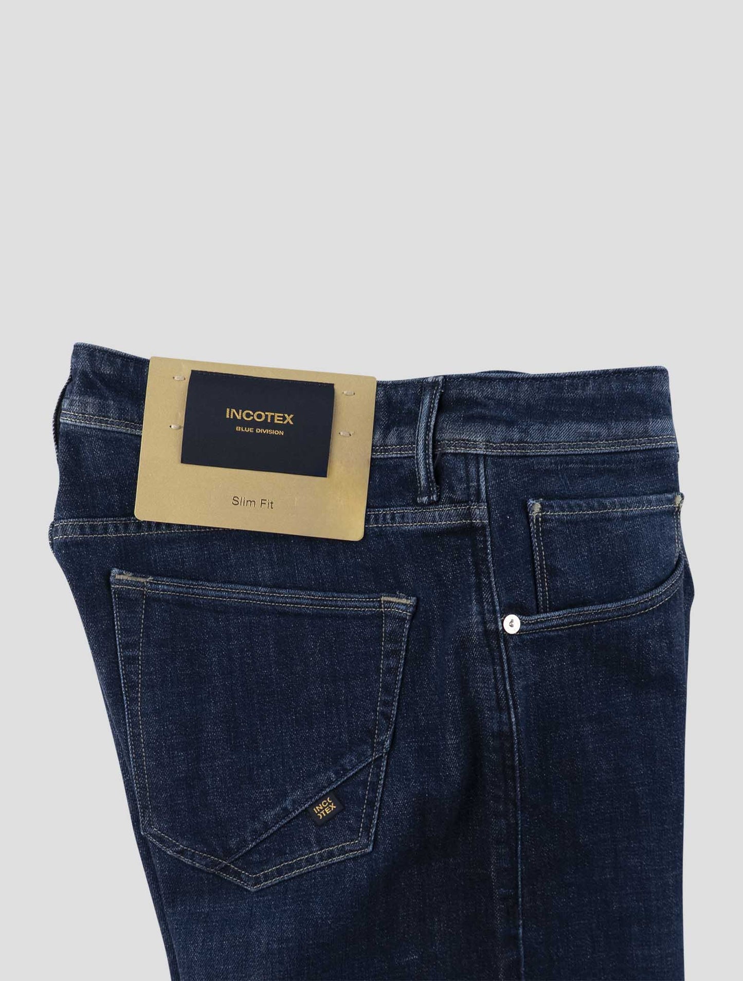Incotex Blue Cotton Ea Jeans