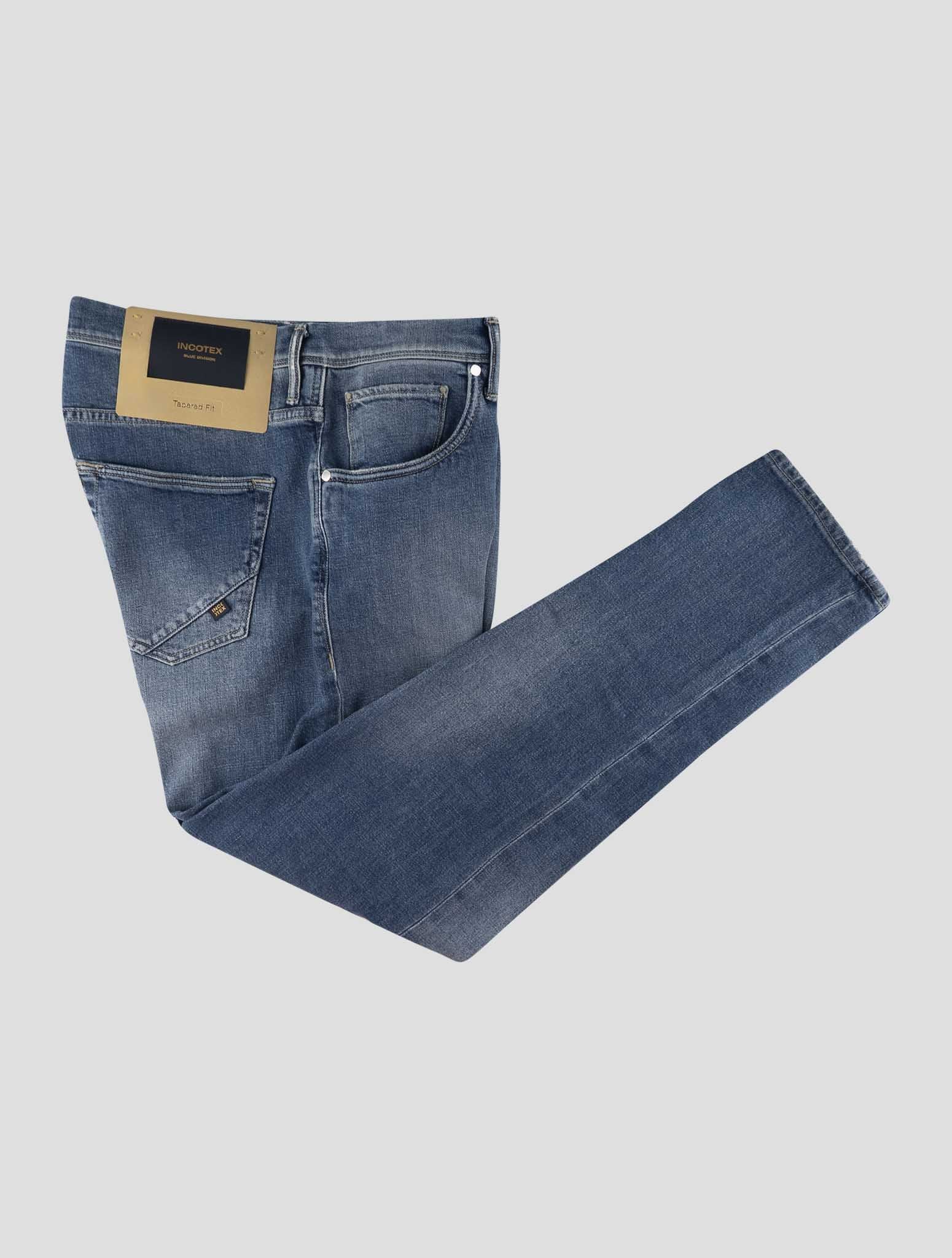 Incotex Blue Cotton Ea Jeans