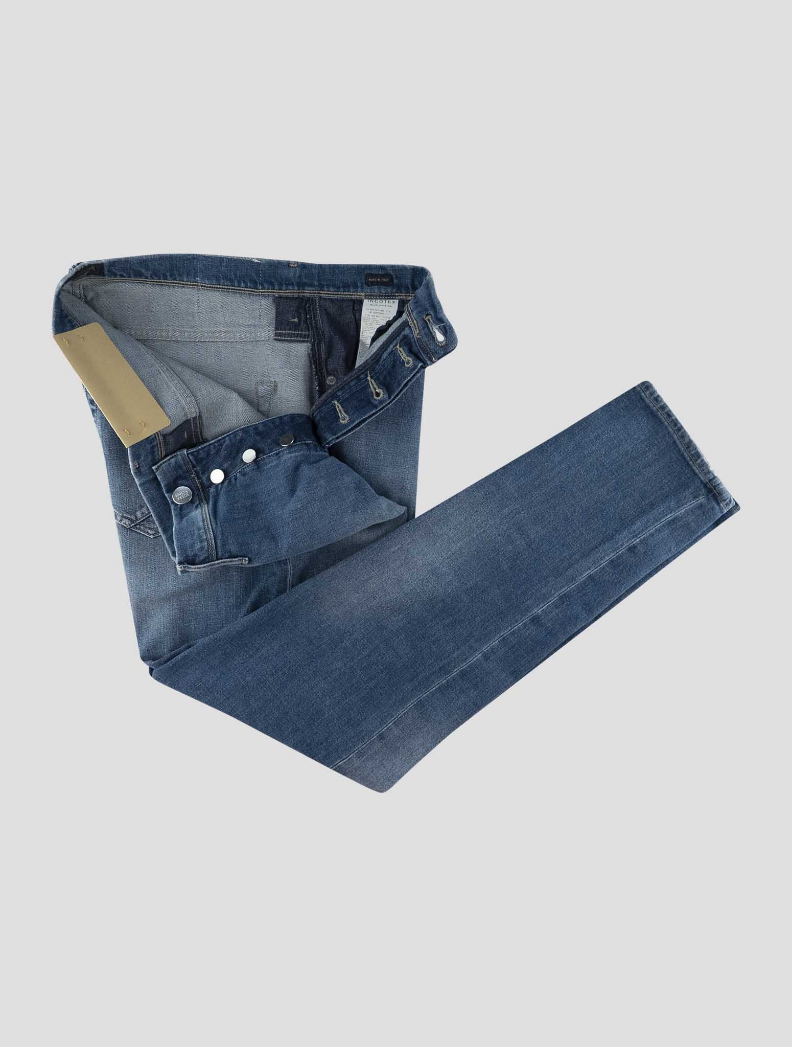 Incotex Blue Cotton Ea Jeans