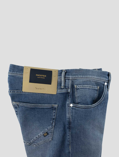 Incotex Blue Cotton Ea Jeans