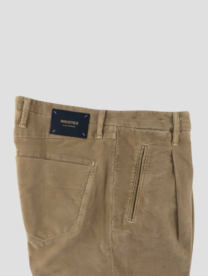 Incotex Beige Cotton Ea Pants