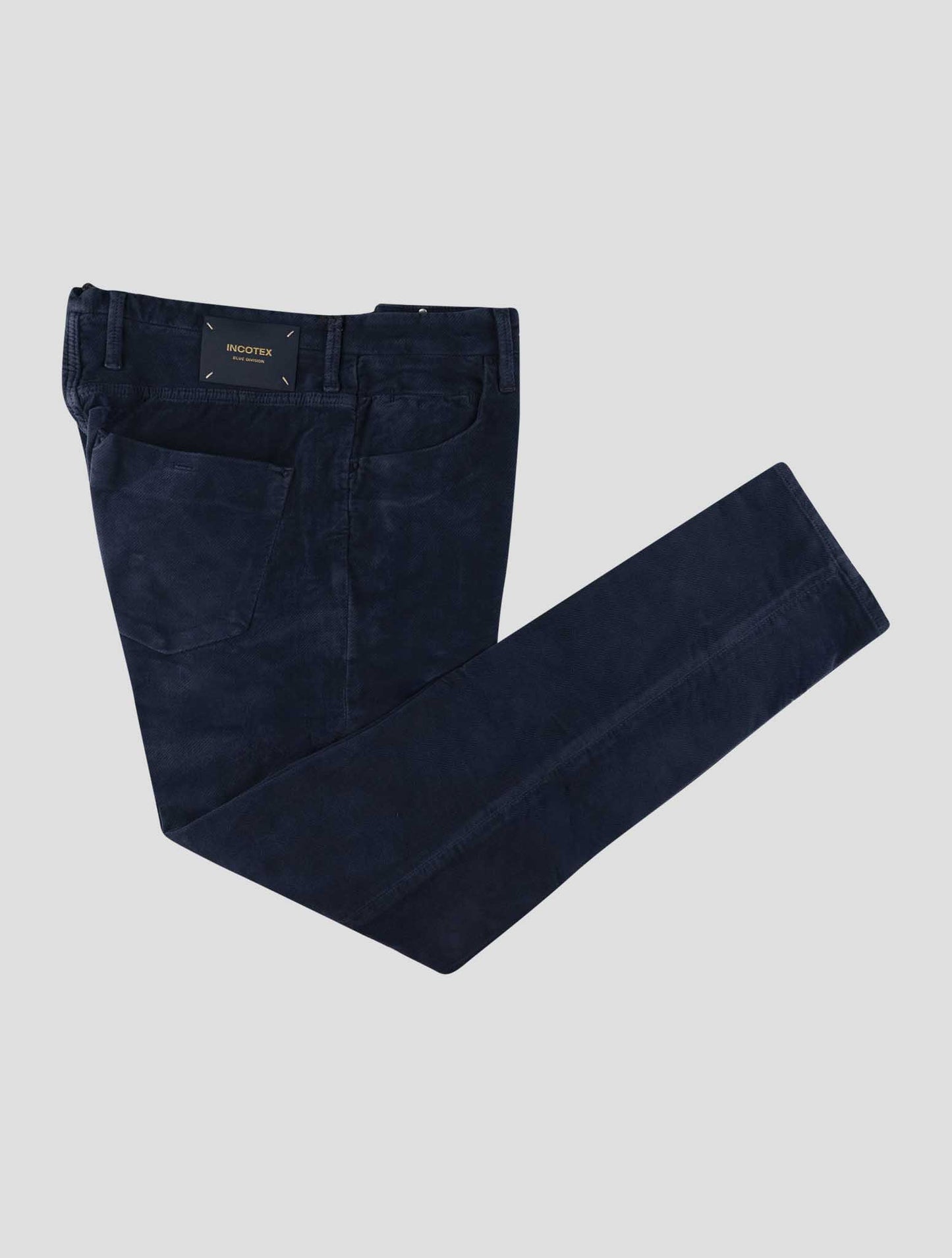 Incotex Blue Navy Cotton Ea Jeans