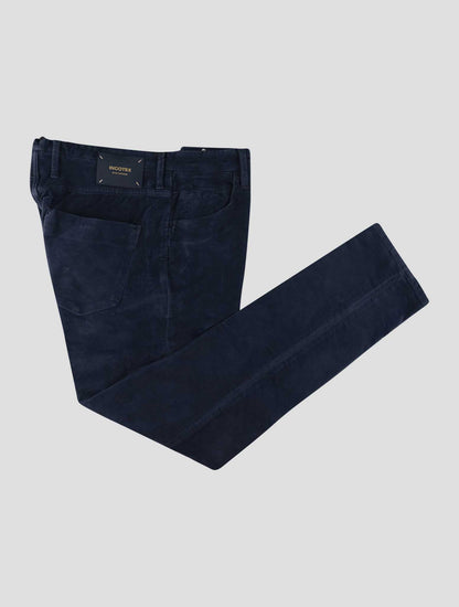 Incotex Blue Navy Cotton Ea Jeans