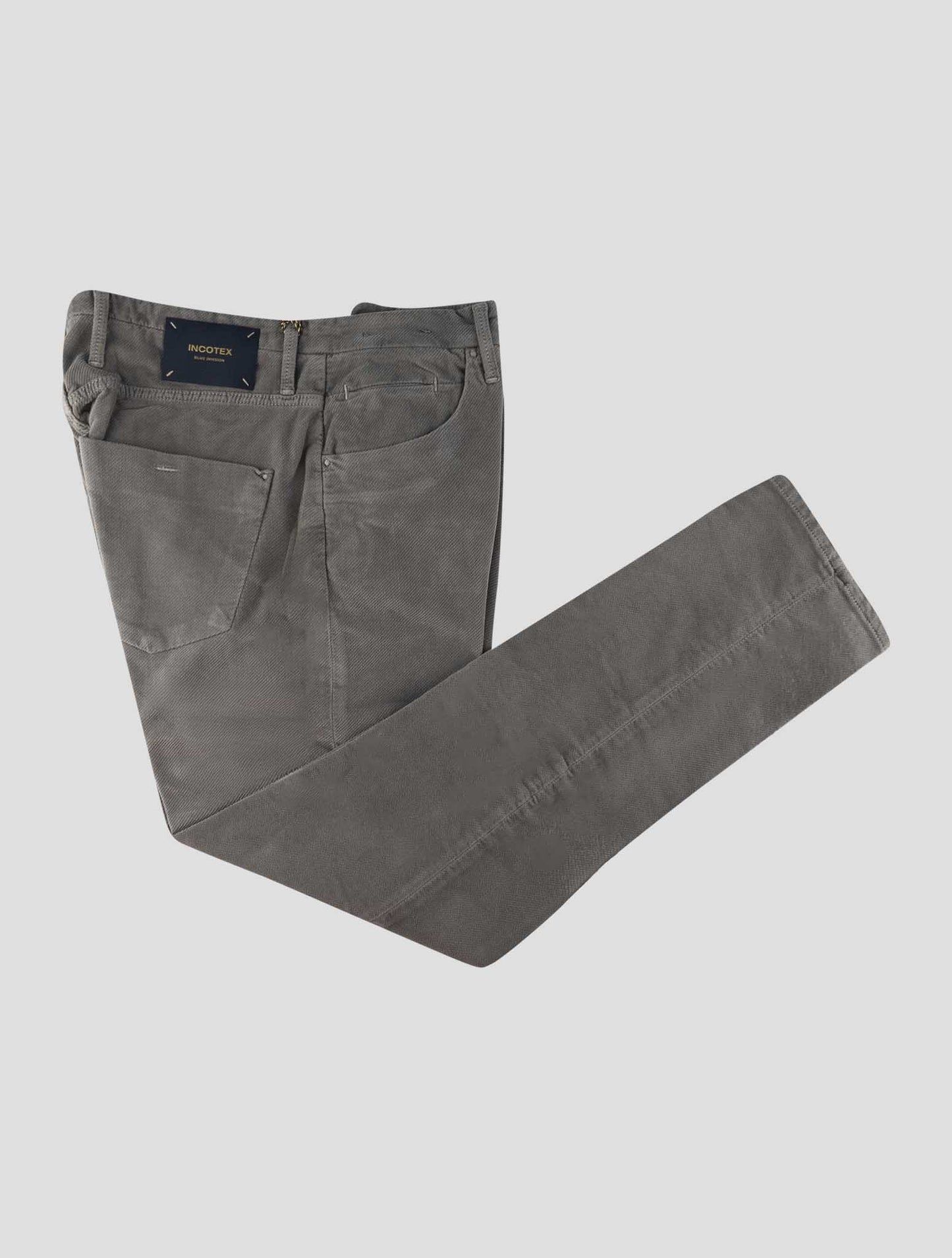 Incotex Gray Cotton Ea Jeans