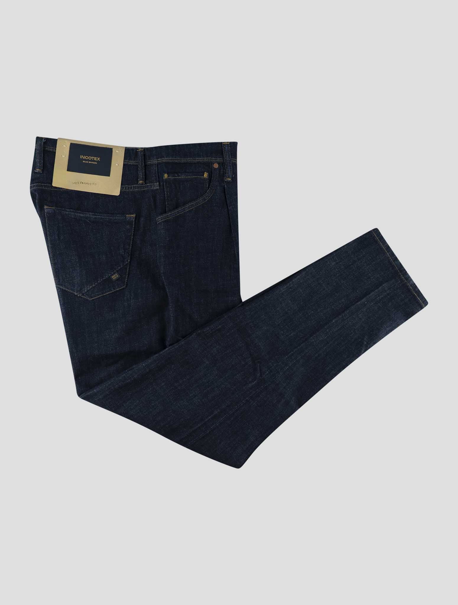 Incotex Blue Cotton Ea Jeans