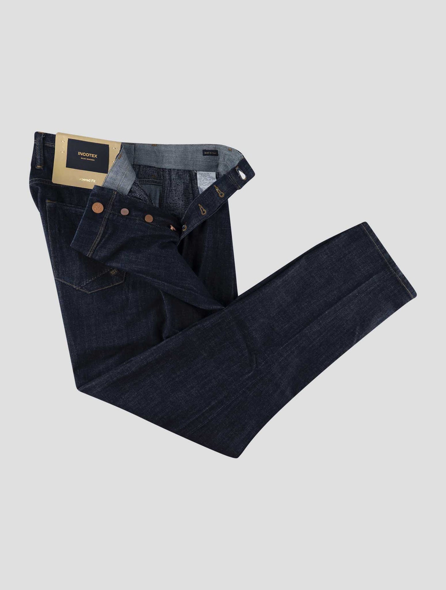 Incotex Blue Cotton Ea Jeans