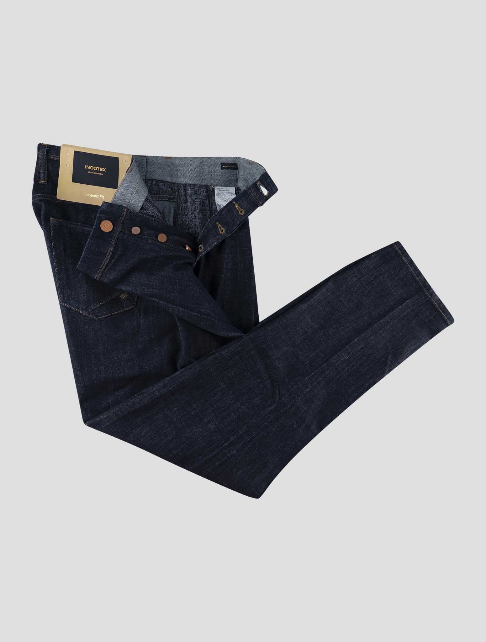 Incotex Blue Cotton Ea Jeans