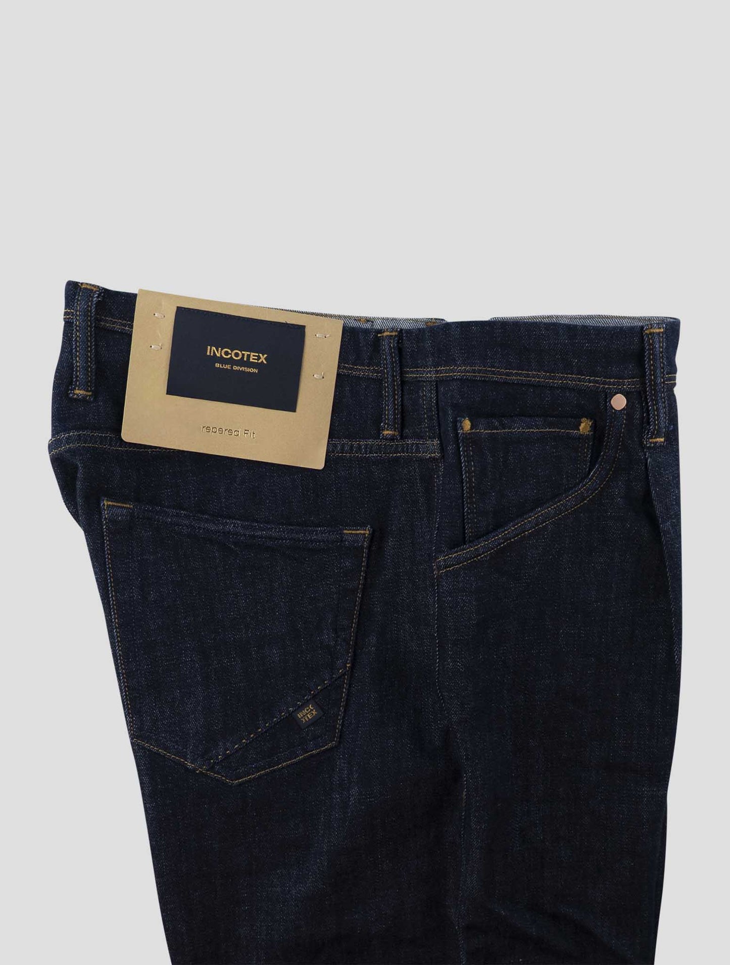 Incotex Blue Cotton Ea Jeans
