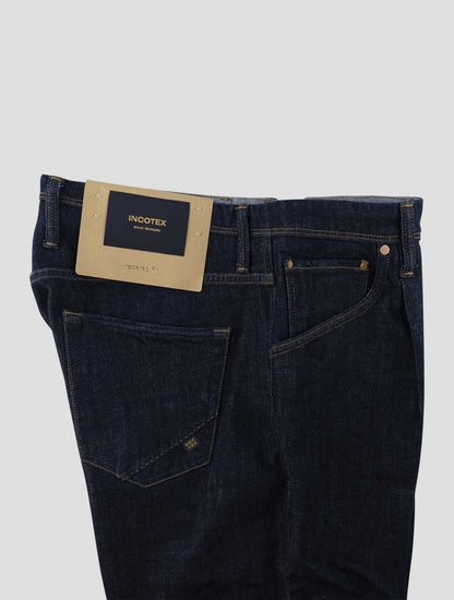 Incotex Blue Cotton Ea Jeans