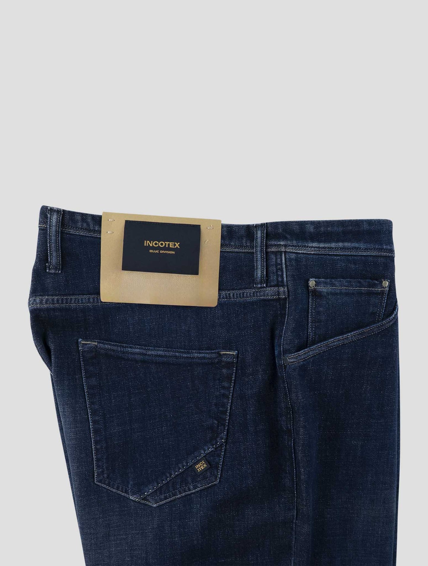 Incotex Blue Cotton Ea Jeans