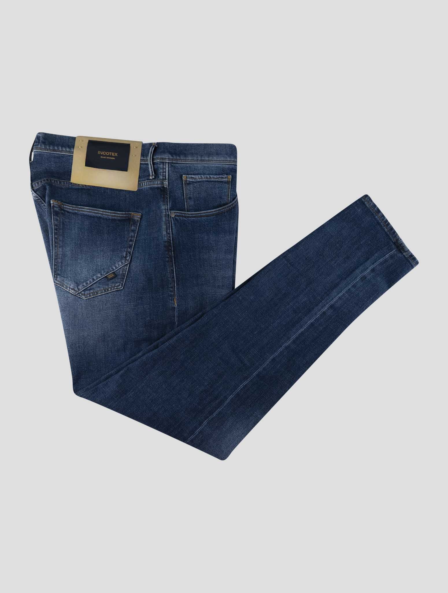 Incotex Blue Cotton Ea Jeans