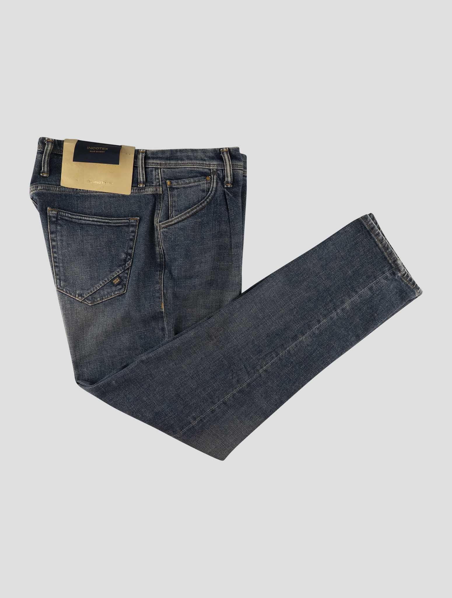 Incotex Blue Cotton Ea Jeans