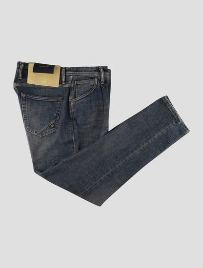 Incotex Blue Cotton Ea Jeans