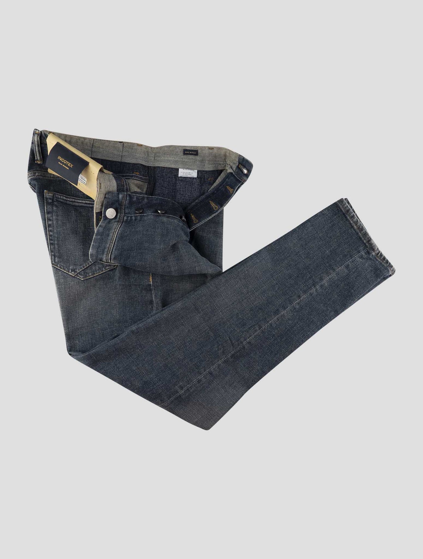 Incotex Blue Cotton Ea Jeans