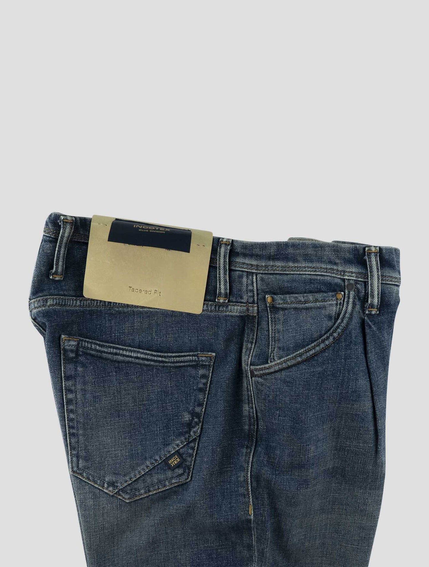 Incotex Blue Cotton Ea Jeans