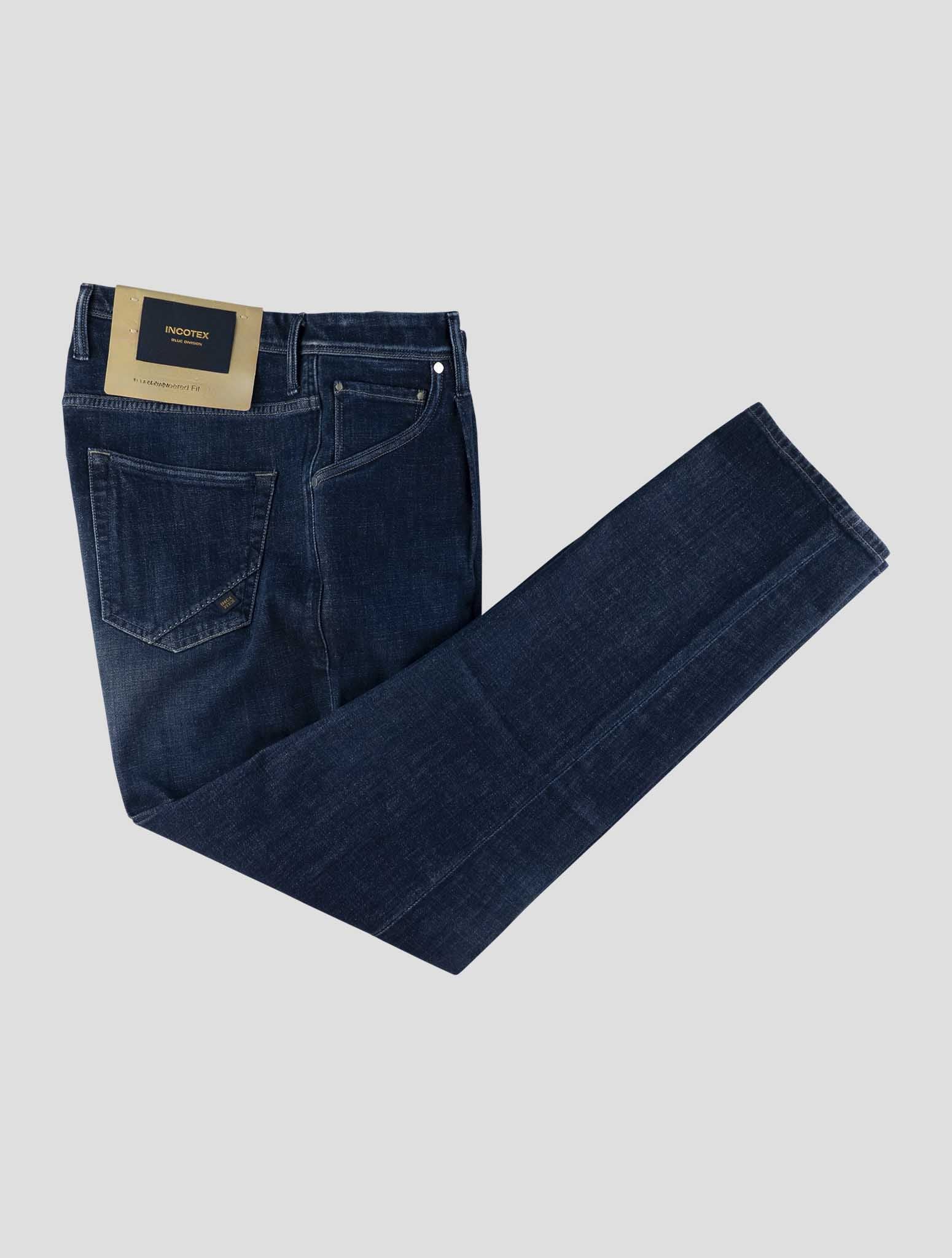 Incotex Blue Cotton Ea Jeans