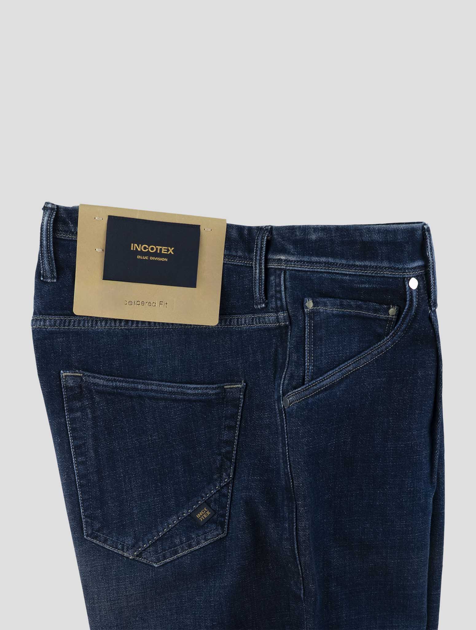 Incotex Blue Cotton Ea Jeans