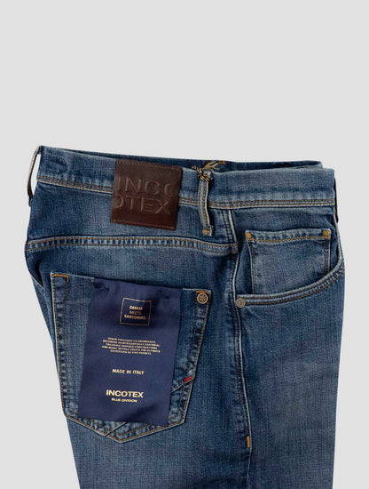 Incotex Blue Cotton Ea Jeans