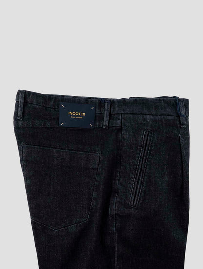 Incotex Dark Blue Cotton Ea Jeans
