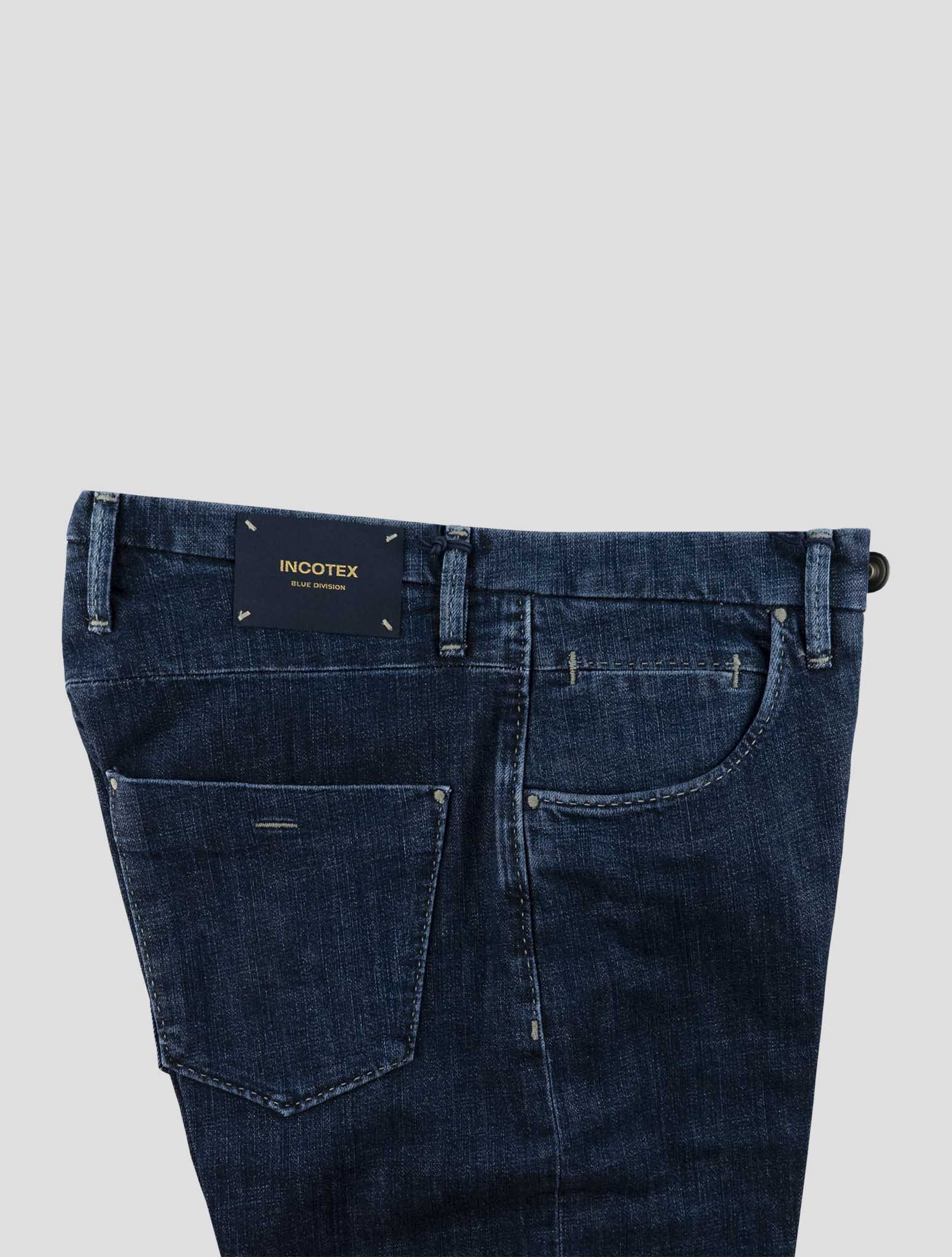 Incotex Blue Cotton Ea Jeans