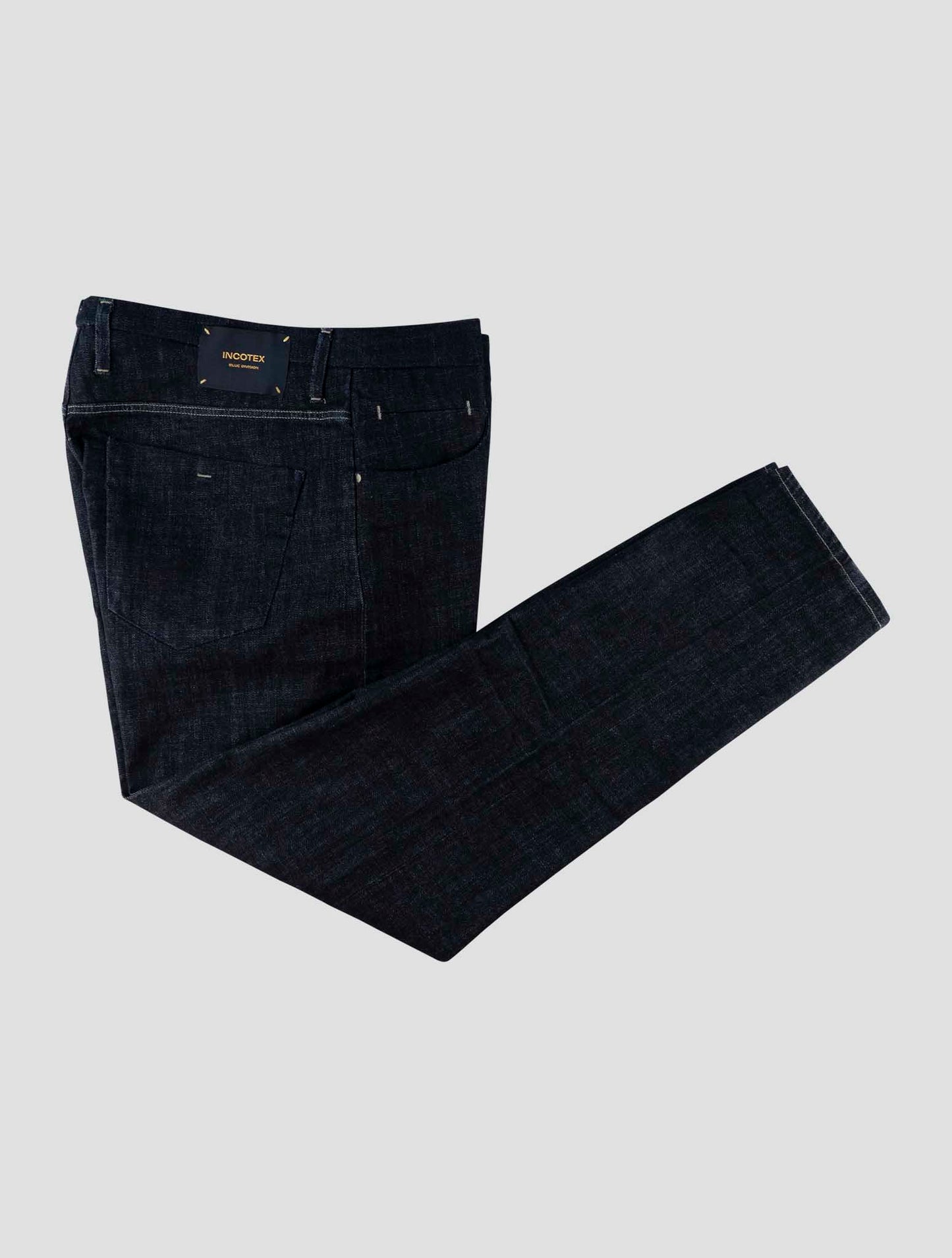 Incotex Dark Blue Cotton Ea Jeans