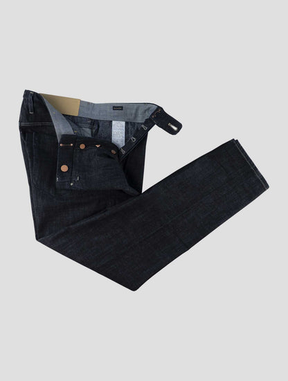Incotex Dark Blue Cotton Ea Jeans