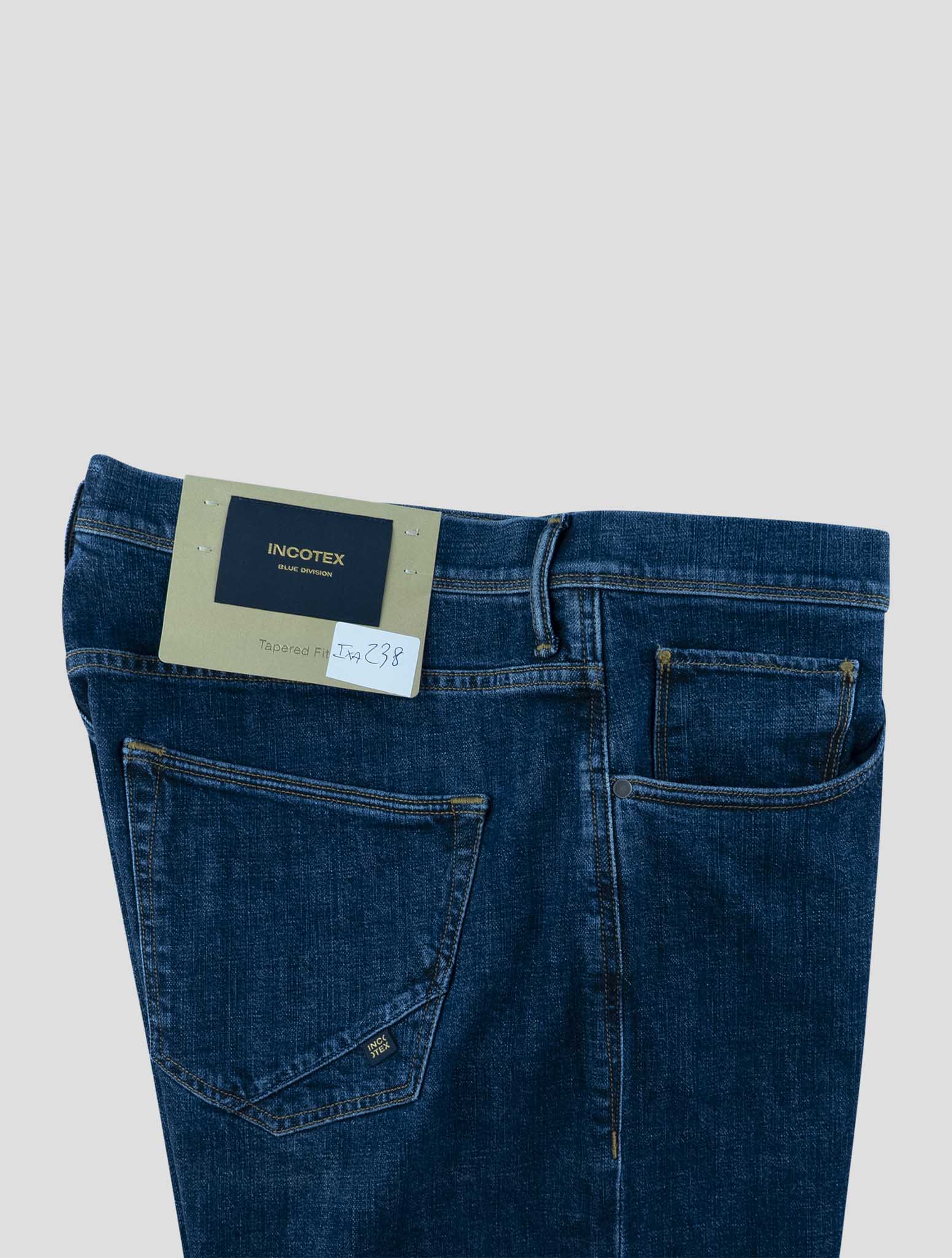 Incotex Blue Cotton Ea Jeans