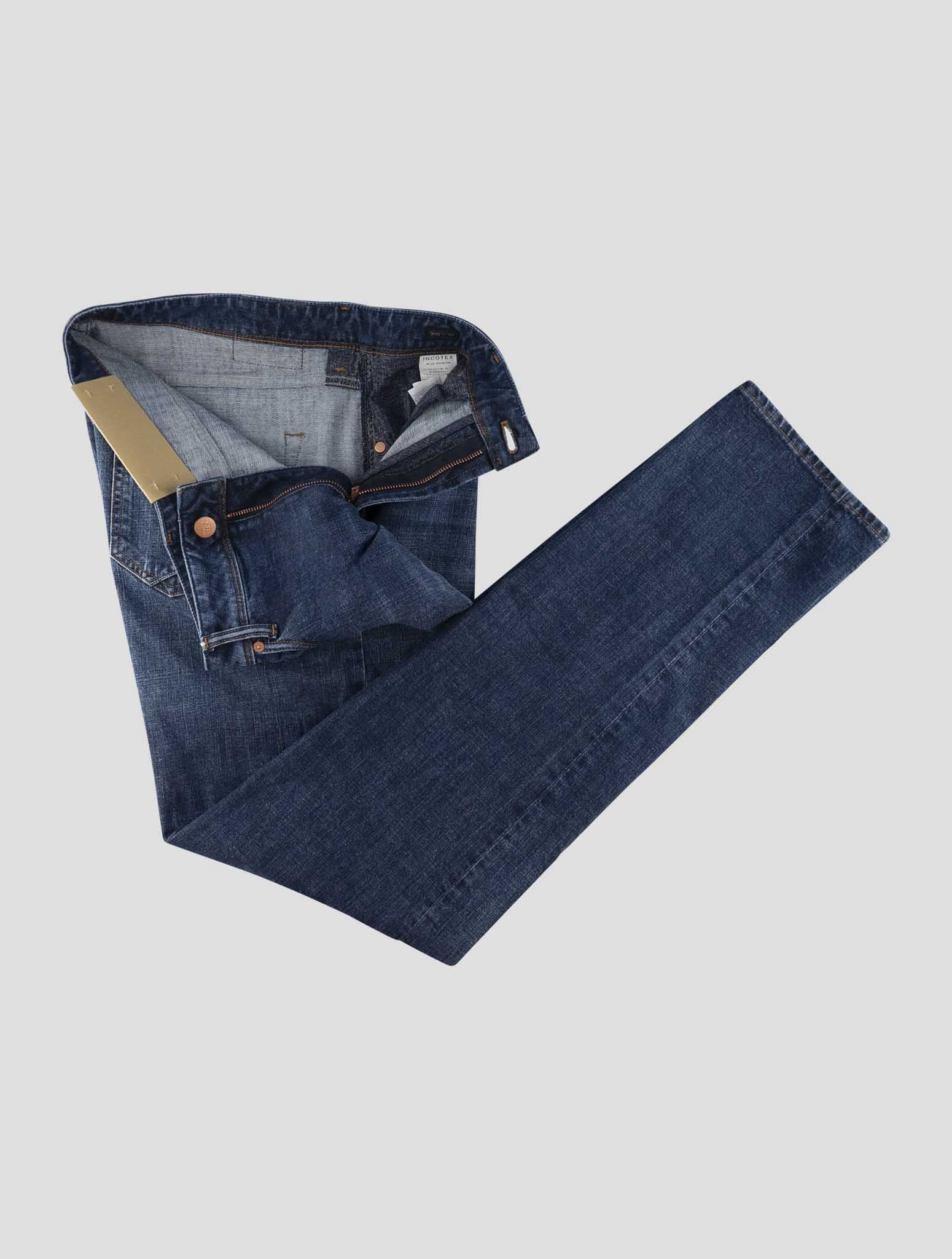 Incotex Blue Cotton Ea Jeans