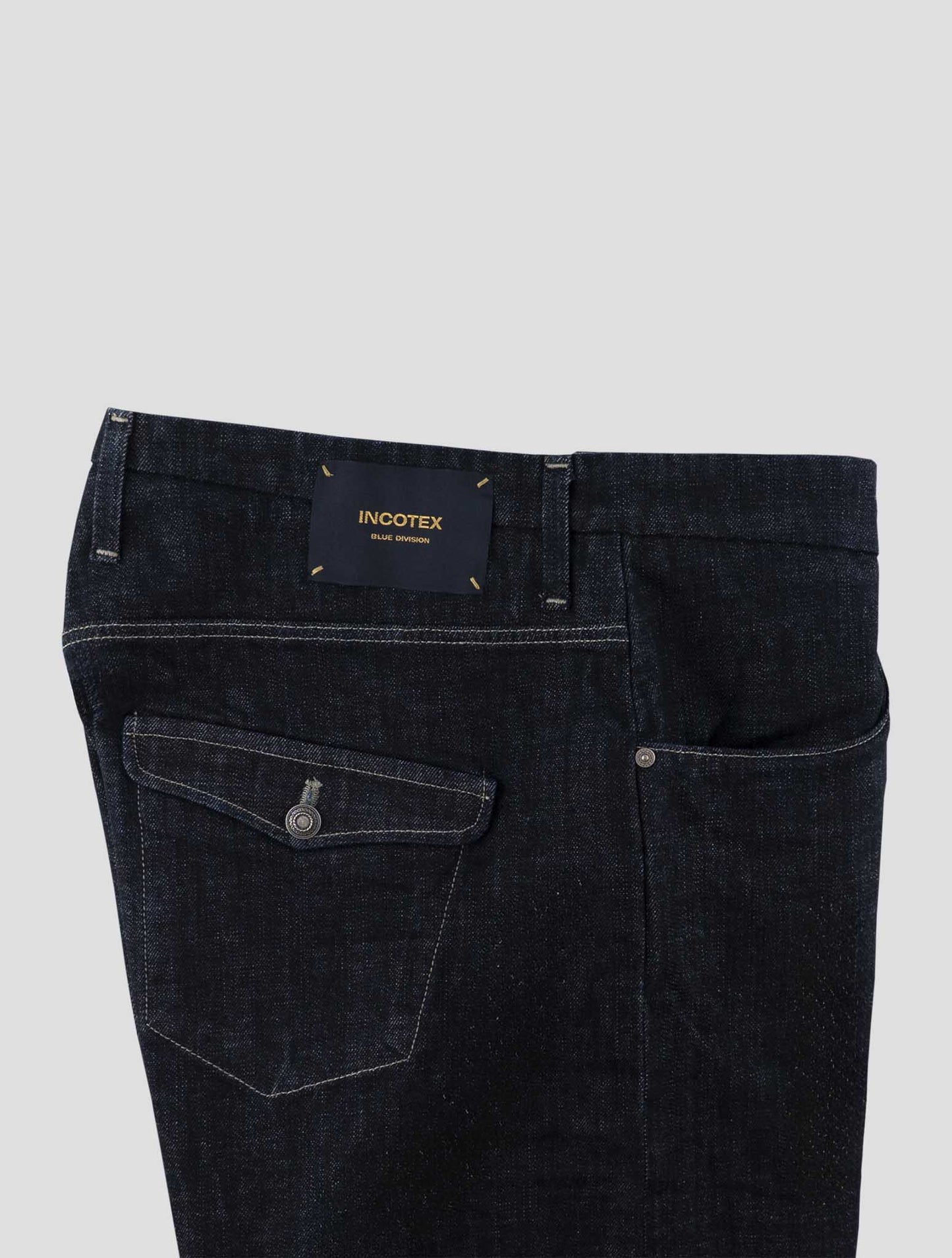 Incotex Blue Cotton Ea Jeans
