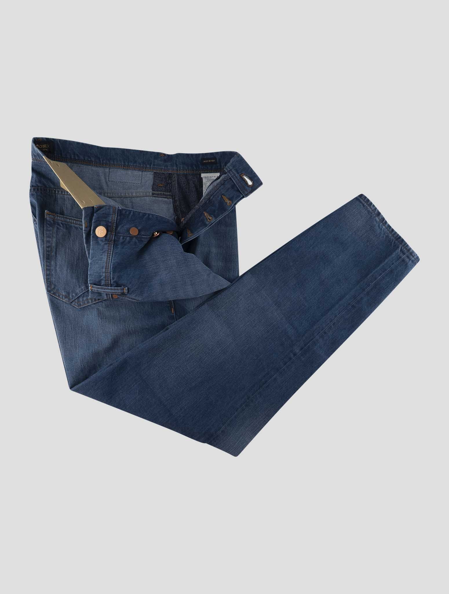 Incotex Blue Cotton Ea Jeans