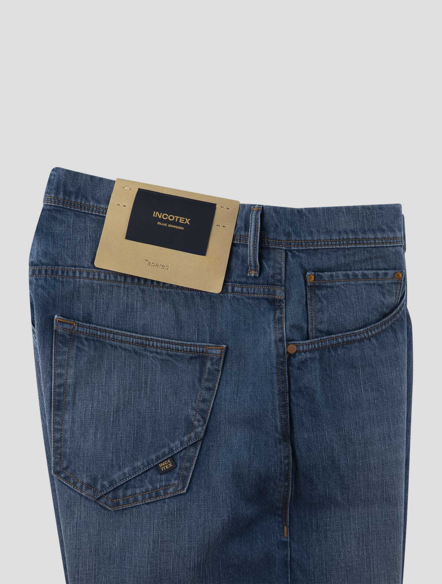 Incotex Blue Cotton Ea Jeans