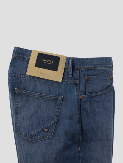 Incotex Blue Cotton Ea Jeans