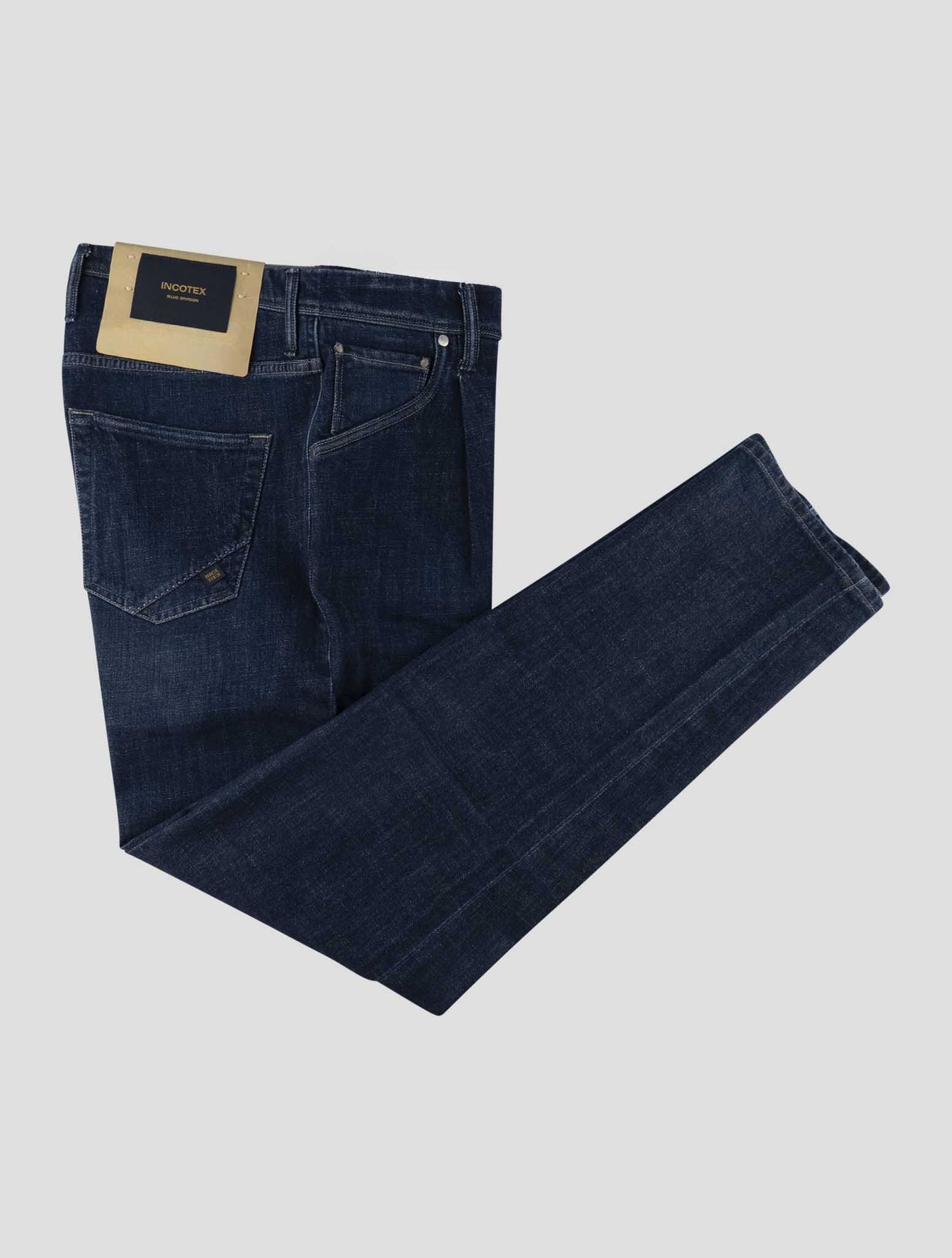 Incotex Blue Cotton Ea Jeans