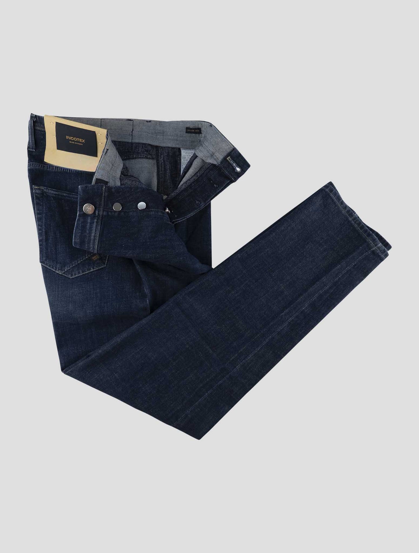 Incotex Blue Cotton Ea Jeans