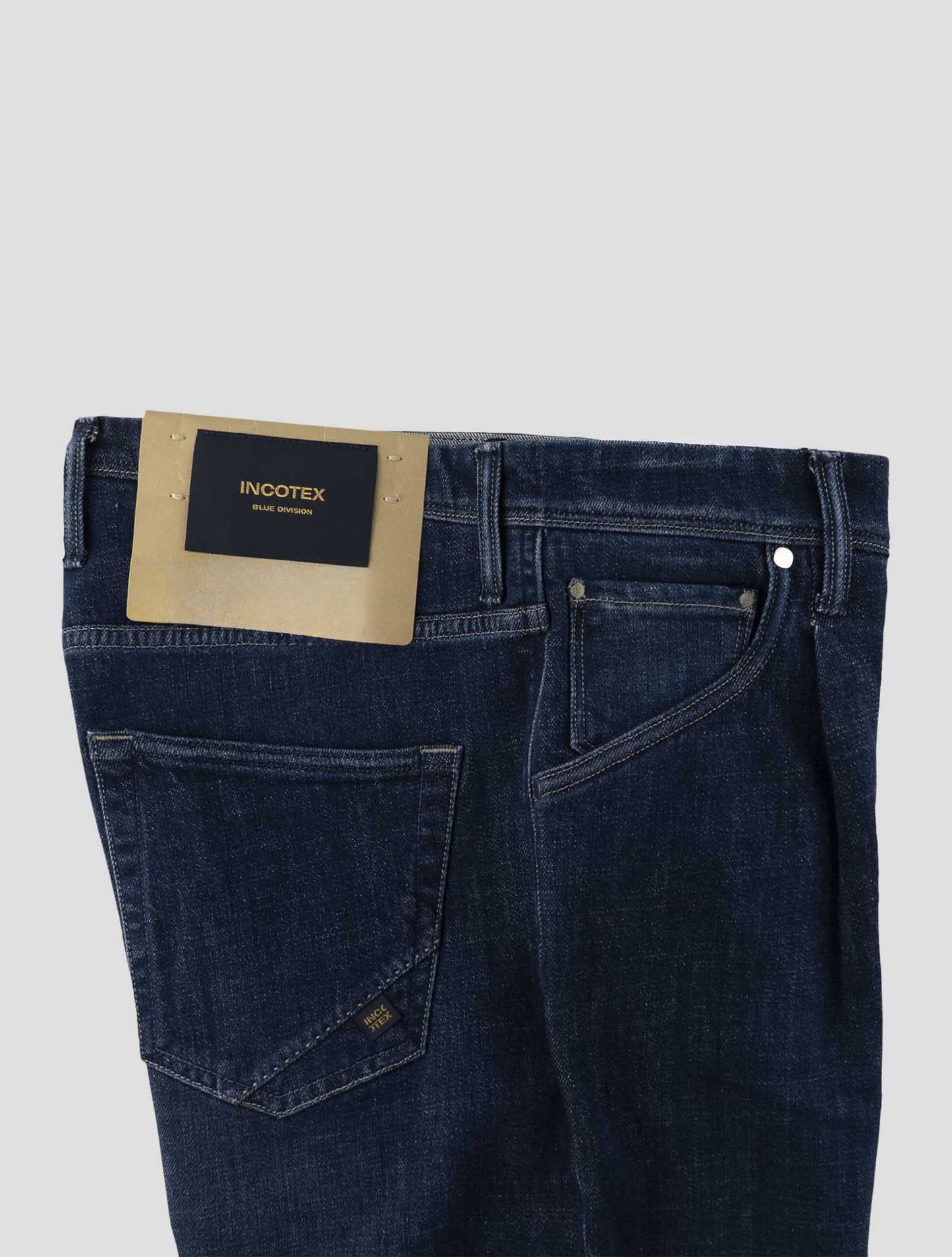 Incotex Blue Cotton Ea Jeans