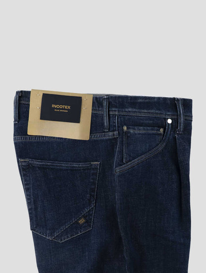Incotex Blue Cotton Ea Jeans