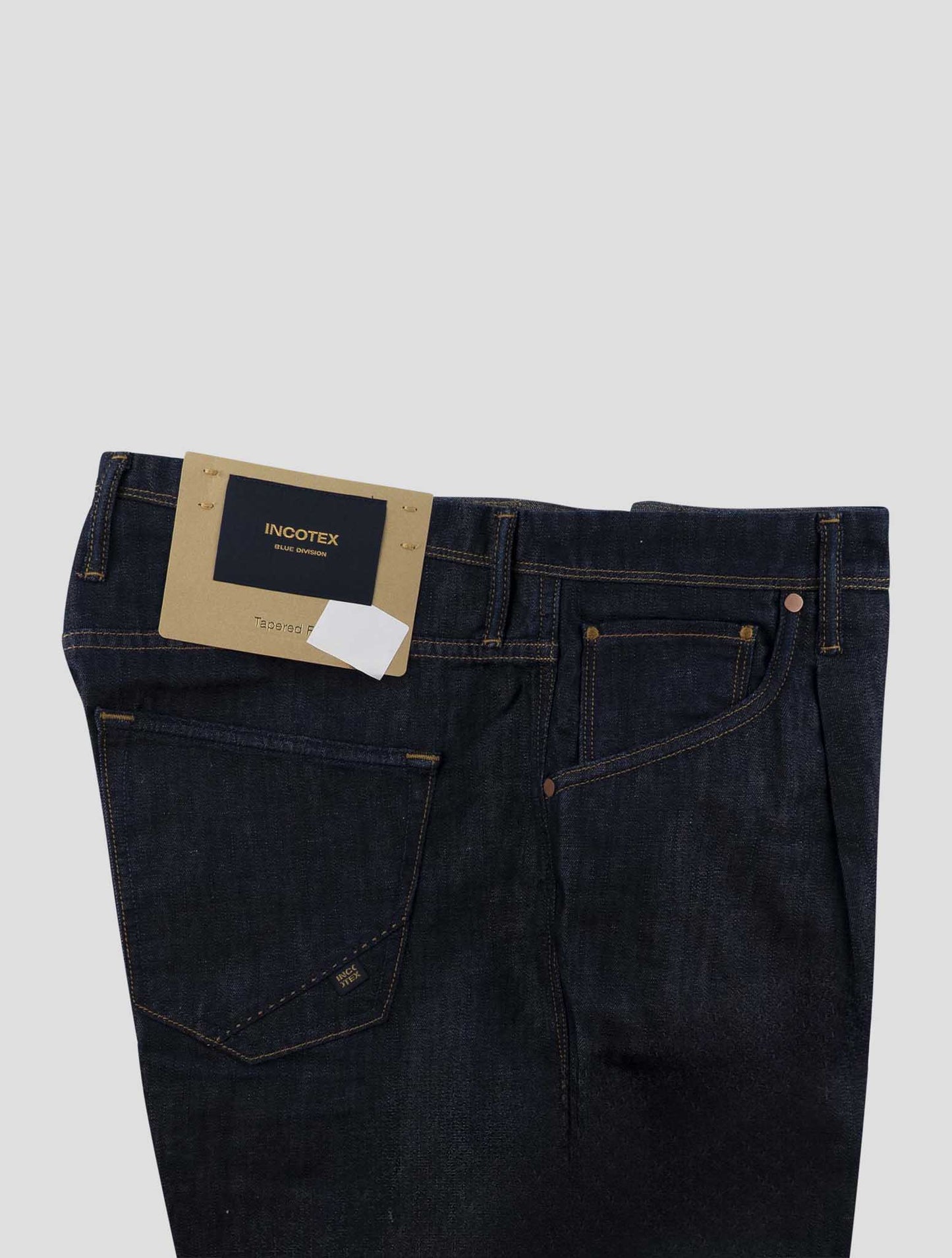 Incotex Blue Cotton Ea Jeans