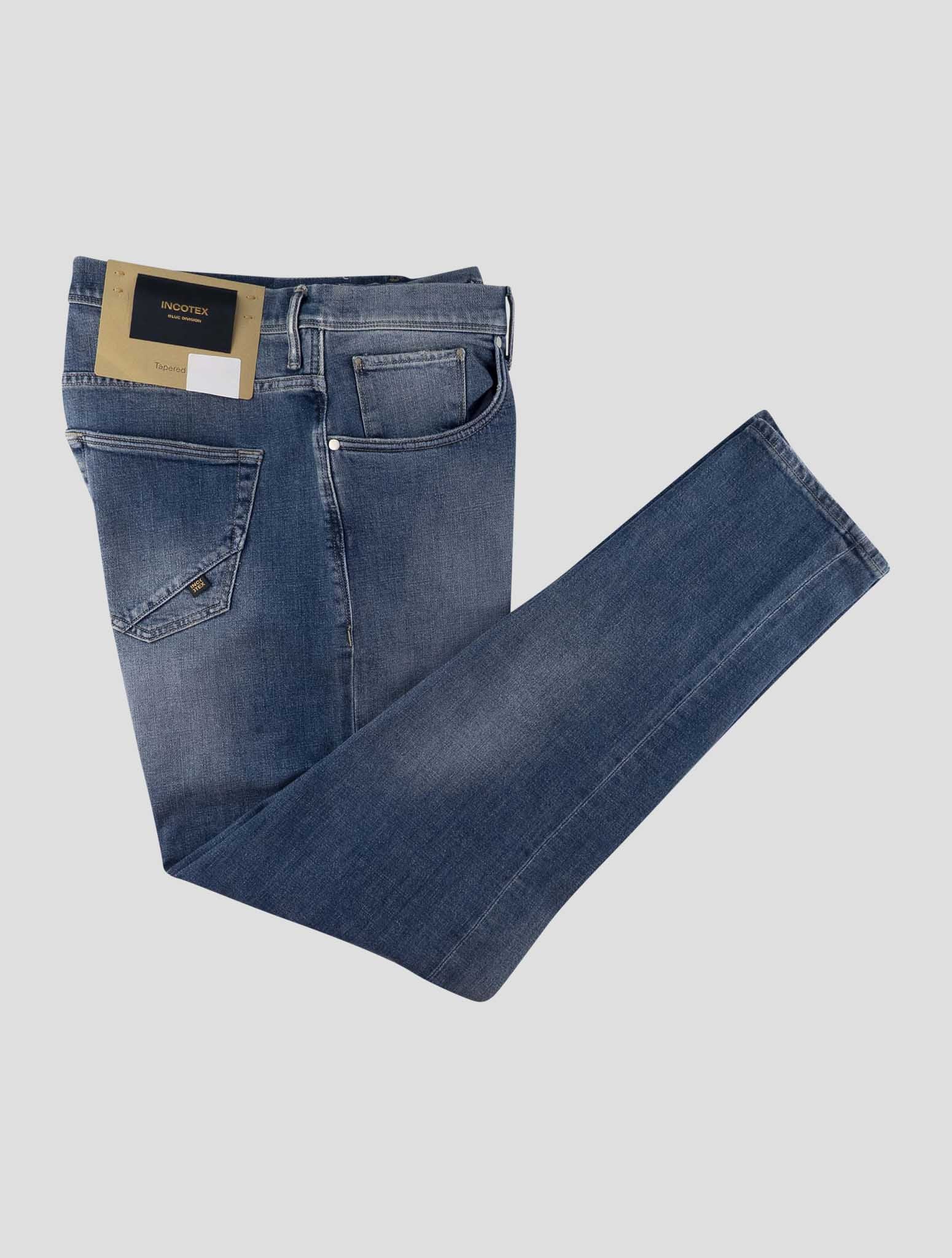 Incotex Blue Cotton Ea Jeans