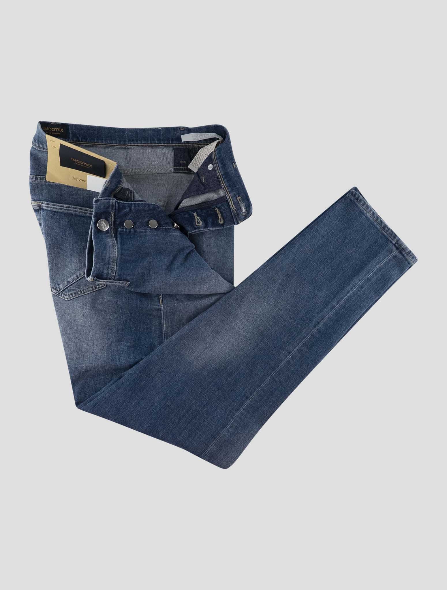 Incotex Blue Cotton Ea Jeans