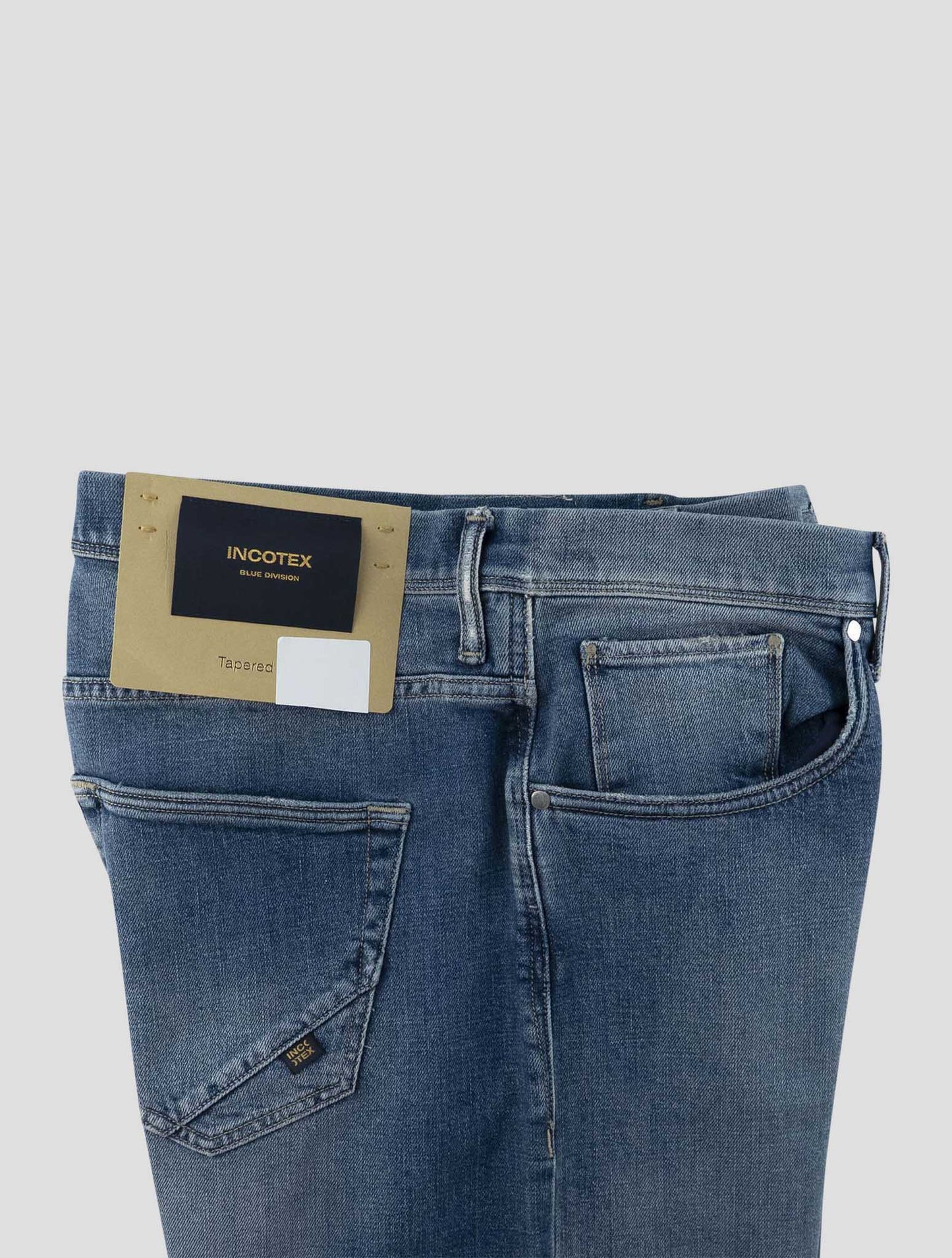 Incotex Blue Cotton Ea Jeans