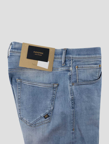 Incotex Light Blue Cotton Ea Jeans