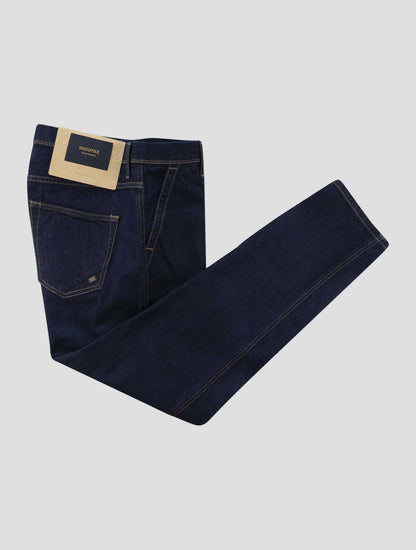 Incotex Blue Cotton Jeans